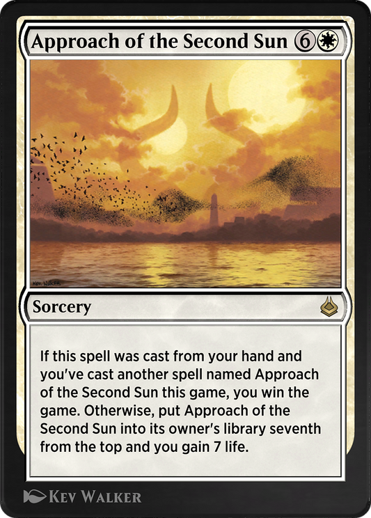 Approach of the Second Sun (AKR-004) - Amonkhet Remastered