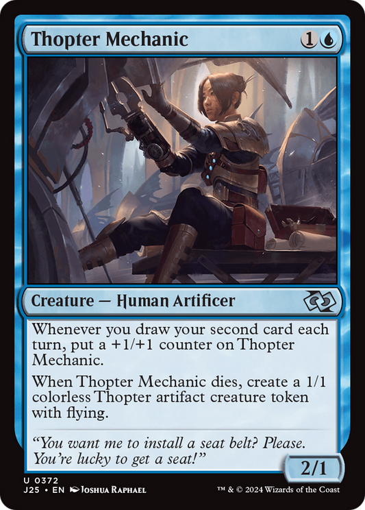 Thopter Mechanic (J25-372) - Foundations Jumpstart Foil