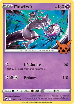 Mewtwo 56 - Trick or Trade BOOster Bundle Holofoil