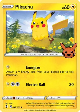 Pikachu 49 - Trick or Trade BOOster Bundle