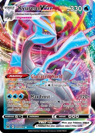 Kyurem VMAX 49/196 - Lost Origin Holofoil