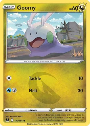 Goomy 132/196 - SWSH11 Lost Origin Reverse Holofoil - Common