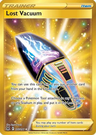 Lost Vacuum (Secret) 217/196 - SWSH11 Lost Origin Holofoil - Secret Rare