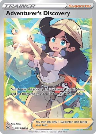 Adventurer's Discovery TG23/TG30 - SWSH11 Lost Origin Trainer Gallery Holofoil - Ultra Rare