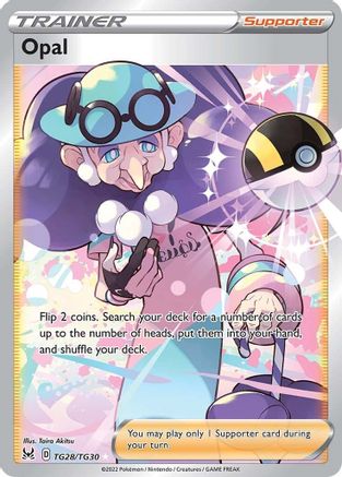 Opal TG28/TG30 - SWSH11 Lost Origin Trainer Gallery Holofoil - Ultra Rare