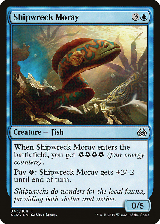 Shipwreck Moray (AER-045) - Aether Revolt Foil