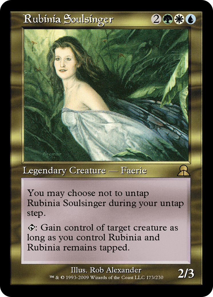 Rubinia Soulsinger (ME3-173) - Masters Edition III Foil