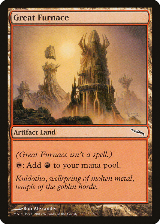 Great Furnace (MRD-282) - Mirrodin