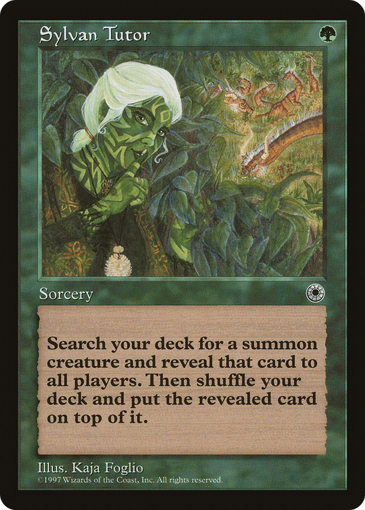 Sylvan Tutor (POR-188) - Portal