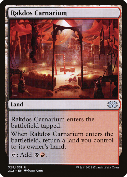 Rakdos Carnarium (2X2-329) - Double Masters 2022 Foil