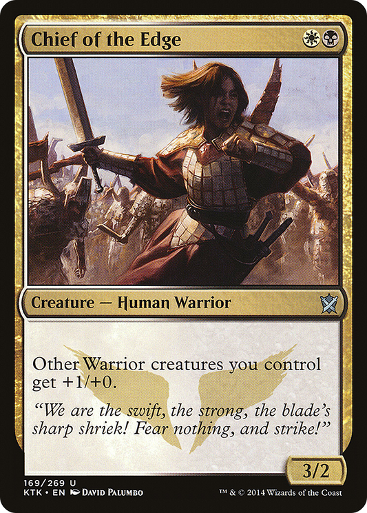 Chief of the Edge (KTK-169) - Khans of Tarkir