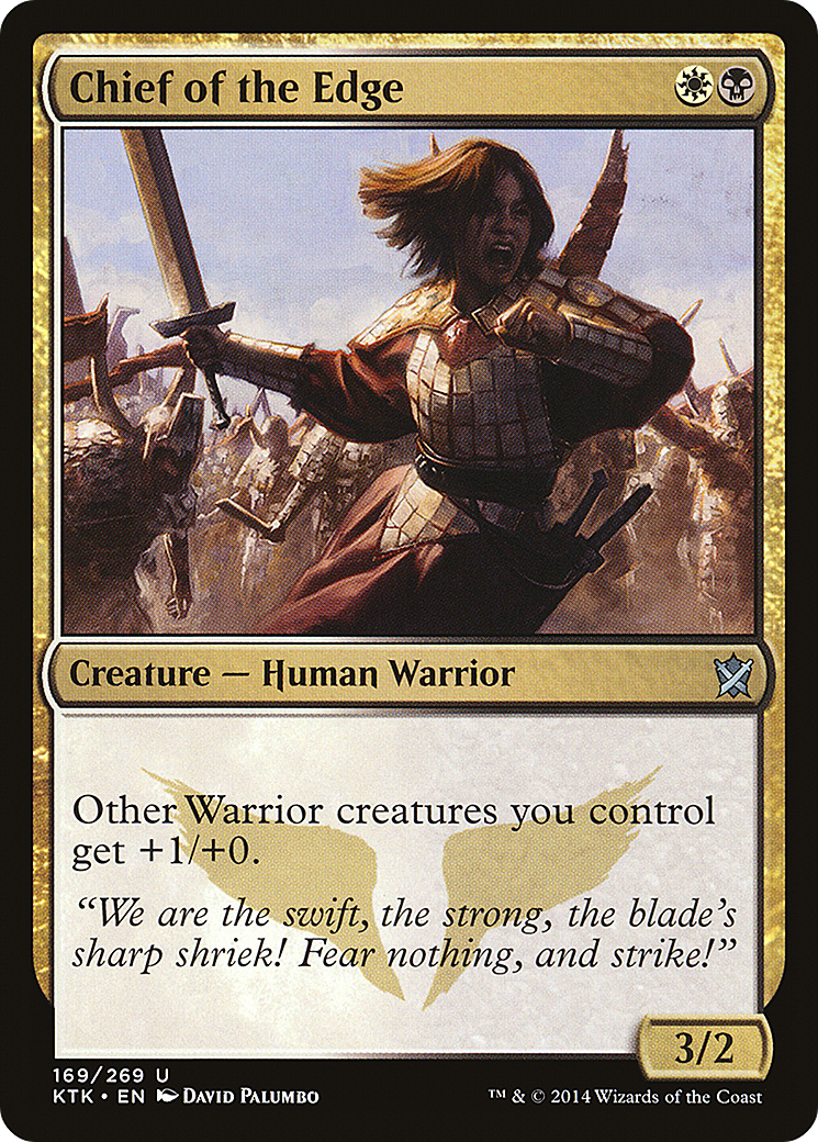 Chief of the Edge (KTK-169) - Khans of Tarkir Foil