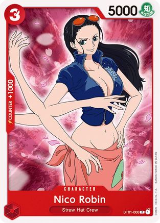 (ST01-008) Nico Robin - Starter Deck 1: Straw Hat Crew Normal