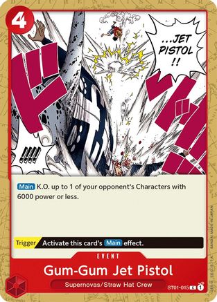 Gum-Gum Jet Pistol (ST01-015) - Starter Deck 1: Straw Hat Crew