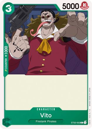 (ST02-002) Vito - Starter Deck 2: Worst Generation Normal