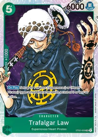 Trafalgar Law (ST02-009) - Starter Deck 2: Worst Generation