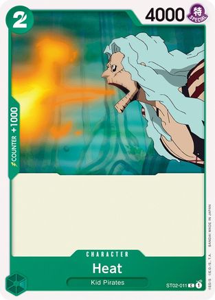 (ST02-011) Heat - Starter Deck 2: Worst Generation Normal