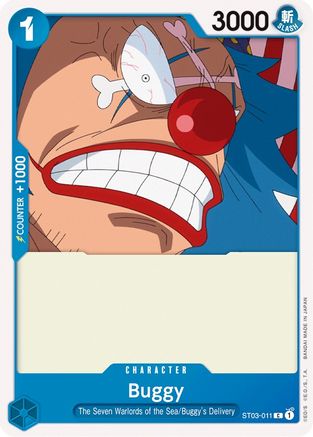 (ST03-011) Buggy - Starter Deck 3: The Seven Warlords of The Sea Normal