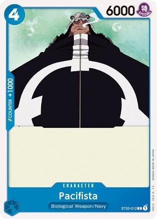 (ST03-012) Pacifista - Starter Deck 3: The Seven Warlords of The Sea Normal