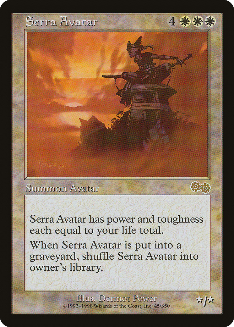 Serra Avatar (USG-045) - Urza's Saga