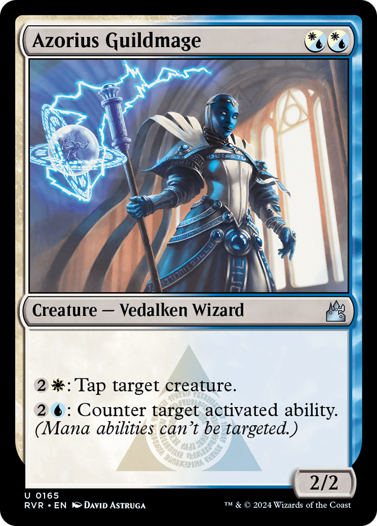 Azorius Guildmage (RVR-165) - Ravnica Remastered