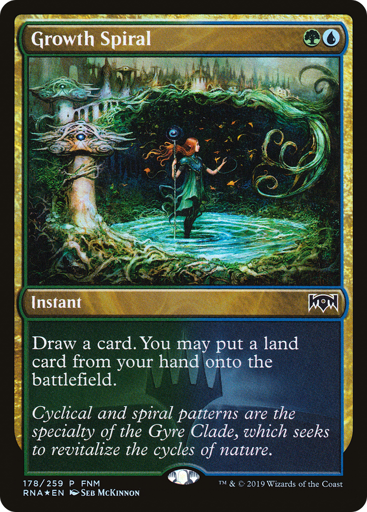 Growth Spiral (PRNA-178) - Ravnica Allegiance Promos Foil