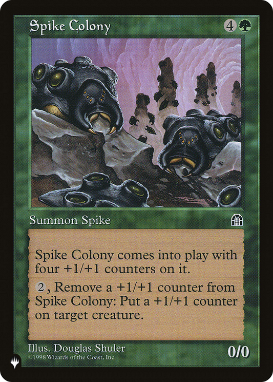 Spike Colony (PLST-STH-117) - The List