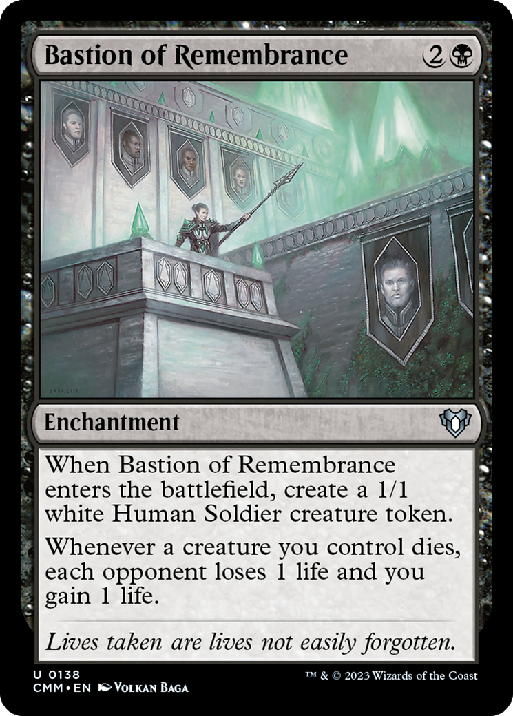 Bastion of Remembrance (CMM-138) - Commander Masters