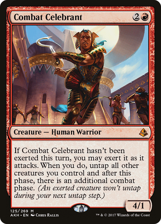 Combat Celebrant (AKH-125) - Amonkhet Foil