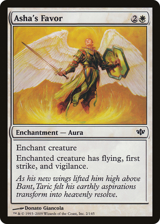 Asha's Favor (CON-002) - Conflux Foil