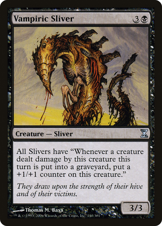 Vampiric Sliver (TSP-140) - Time Spiral Foil