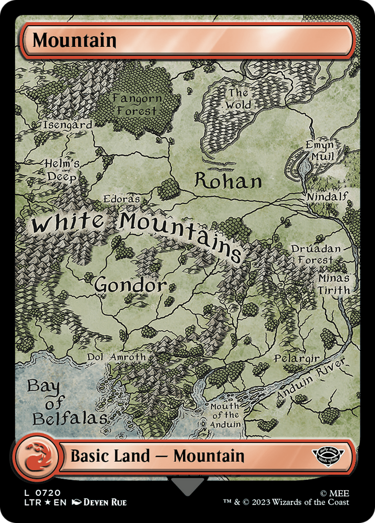 Mountain (LTR-720) - The Lord of the Rings: Tales of Middle-earth Foil