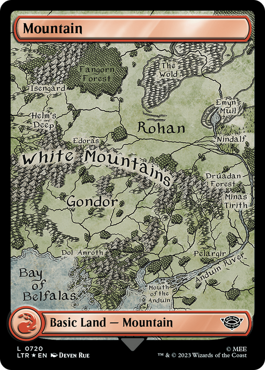 Mountain (LTR-720) - The Lord of the Rings: Tales of Middle-earth Foil