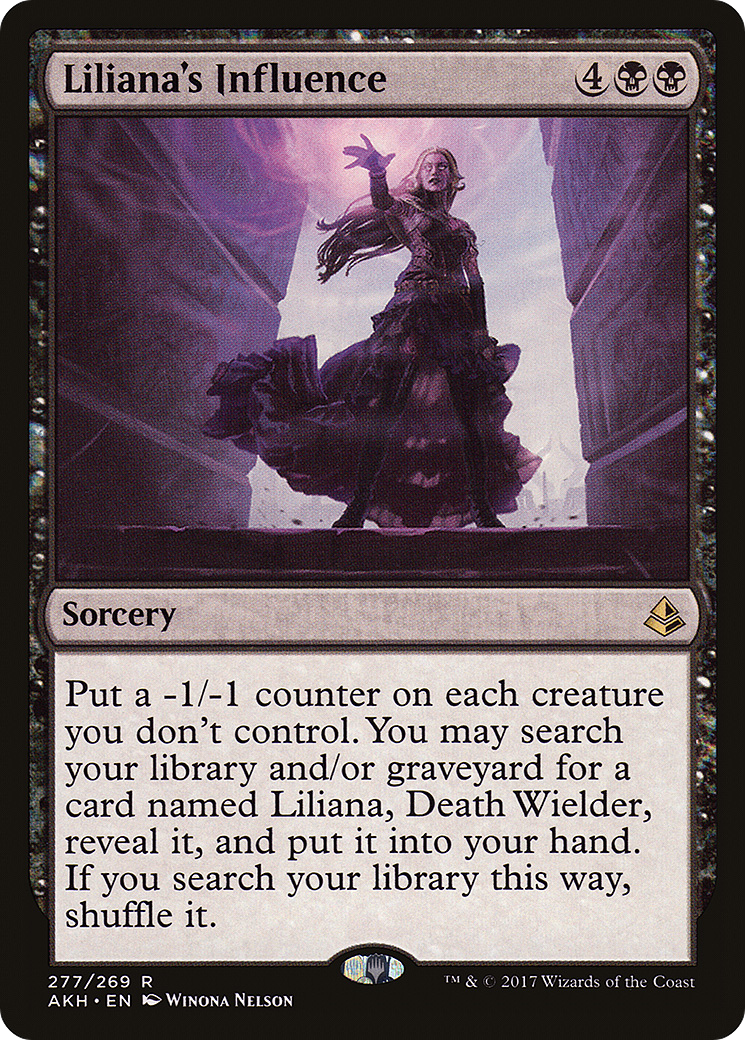 Liliana's Influence (AKH-277) - Amonkhet