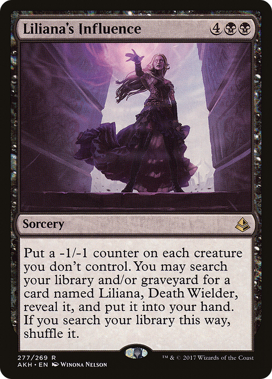 Liliana's Influence (AKH-277) - Amonkhet