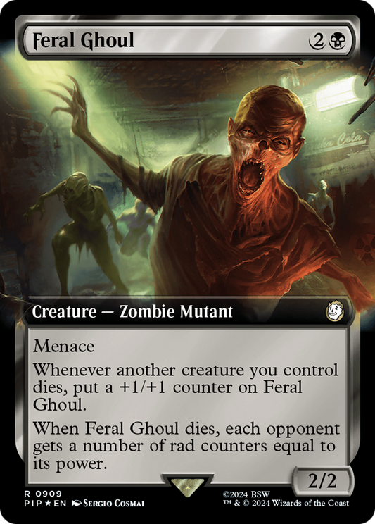 Feral Ghoul (PIP-909) - Fallout: (Extended Art) Foil