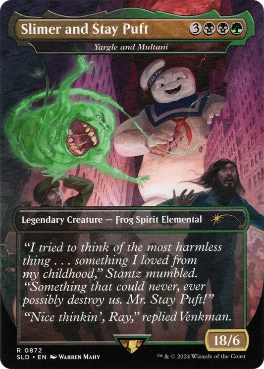 Yargle and Multani (SLD-872) - Secret Lair Drop / Slimer and Stay Puft