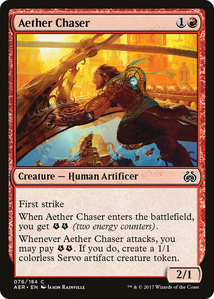 Aether Chaser (AER-076) - Aether Revolt Foil