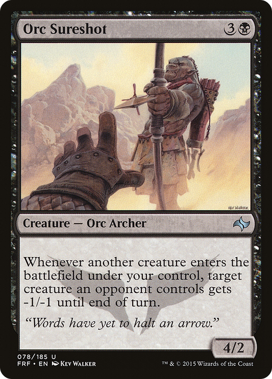 Orc Sureshot (FRF-078) - Fate Reforged Foil