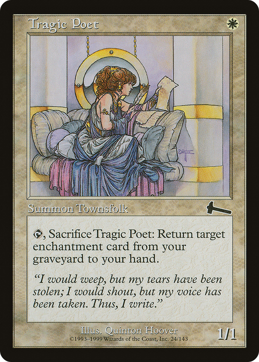 Tragic Poet (ULG-024) - Urza's Legacy Foil