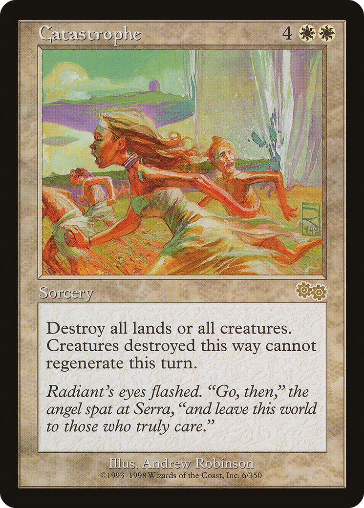 Catastrophe (USG-006) - Urza's Saga