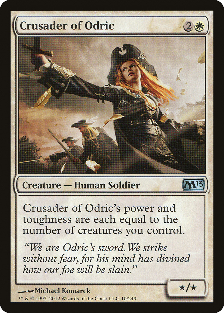 Crusader of Odric (M13-010) - Magic 2013 Foil