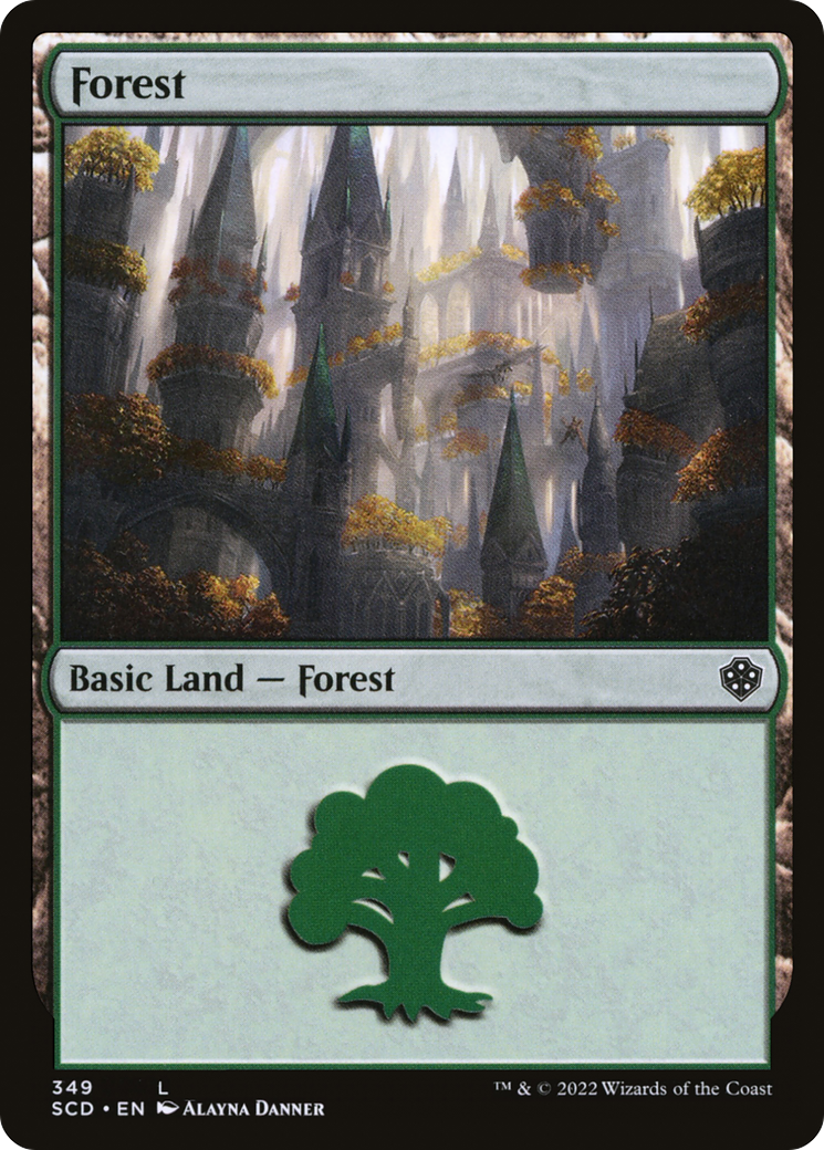 Forest (SCD-349) - Starter Commander Decks