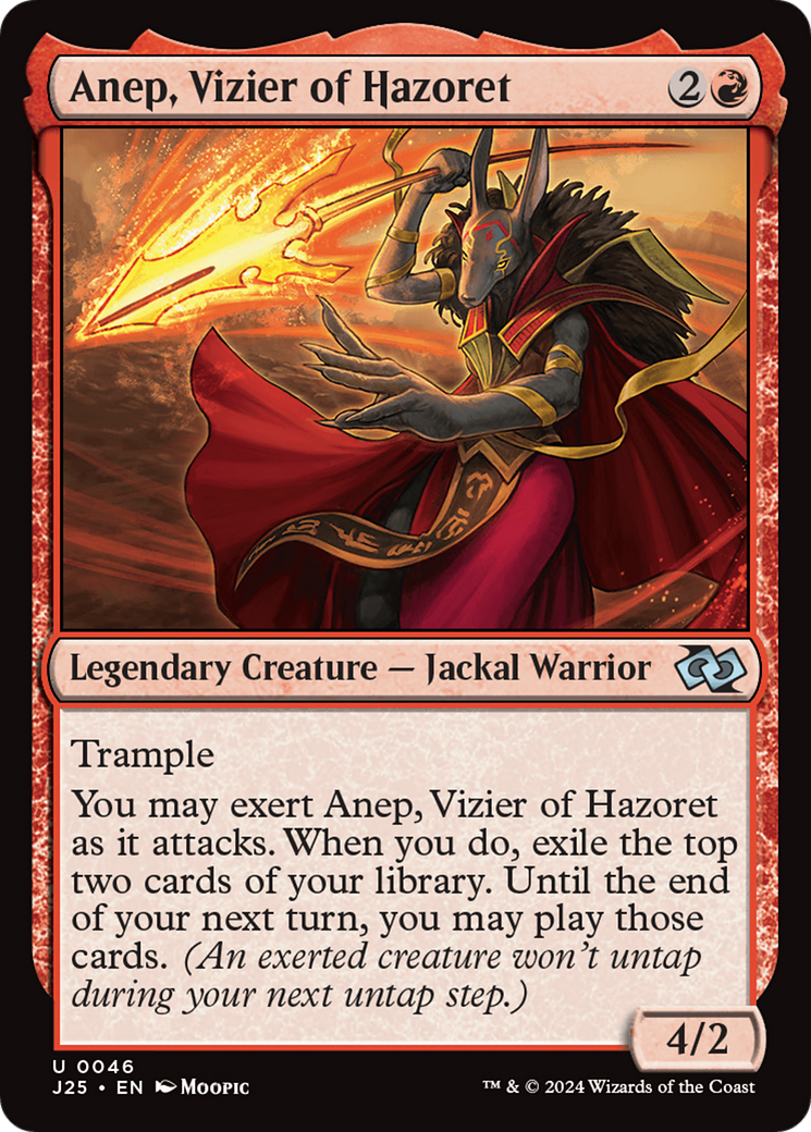 Anep, Vizier of Hazoret (J25-046) - Foundations Jumpstart