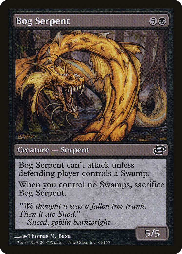 Bog Serpent (PLC-084) - Planar Chaos: (colorshifted)