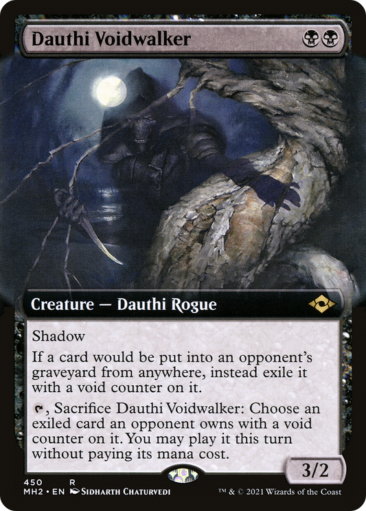 Dauthi Voidwalker (MH2-450) - Modern Horizons 2: (Extended Art)