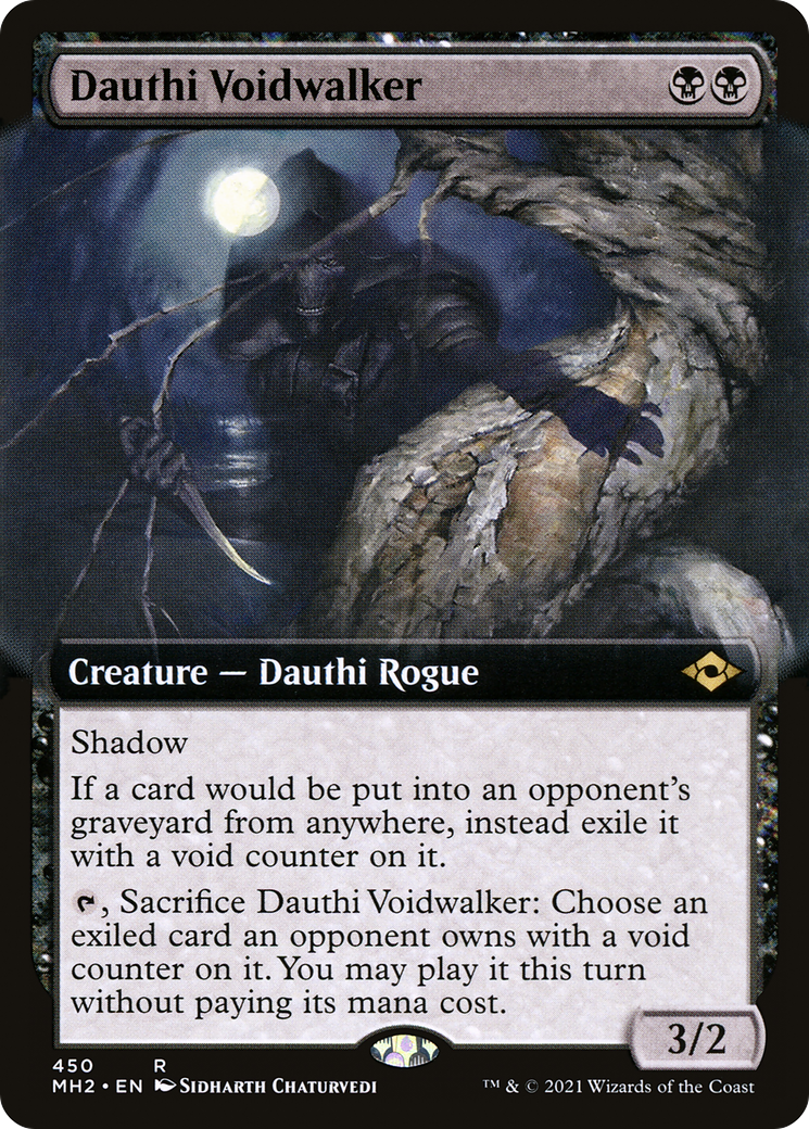 Dauthi Voidwalker (MH2-450) - Modern Horizons 2: (Extended Art) Foil