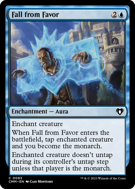 Fall from Favor (CMM-093) - Commander Masters Foil