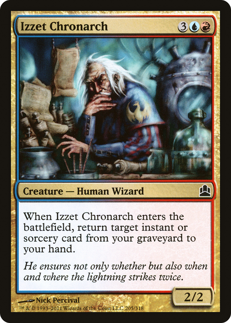 Izzet Chronarch (CMD-205) - Commander 2011