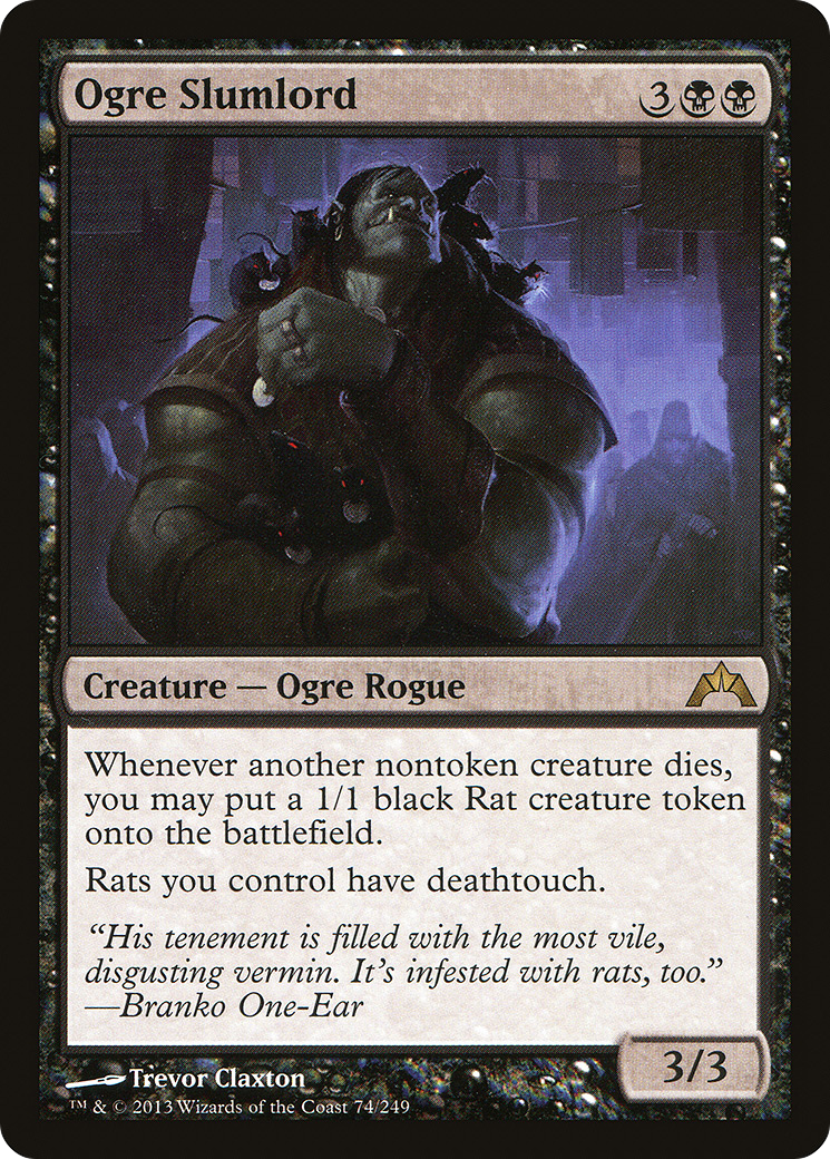 Ogre Slumlord (GTC-074) - Gatecrash Foil